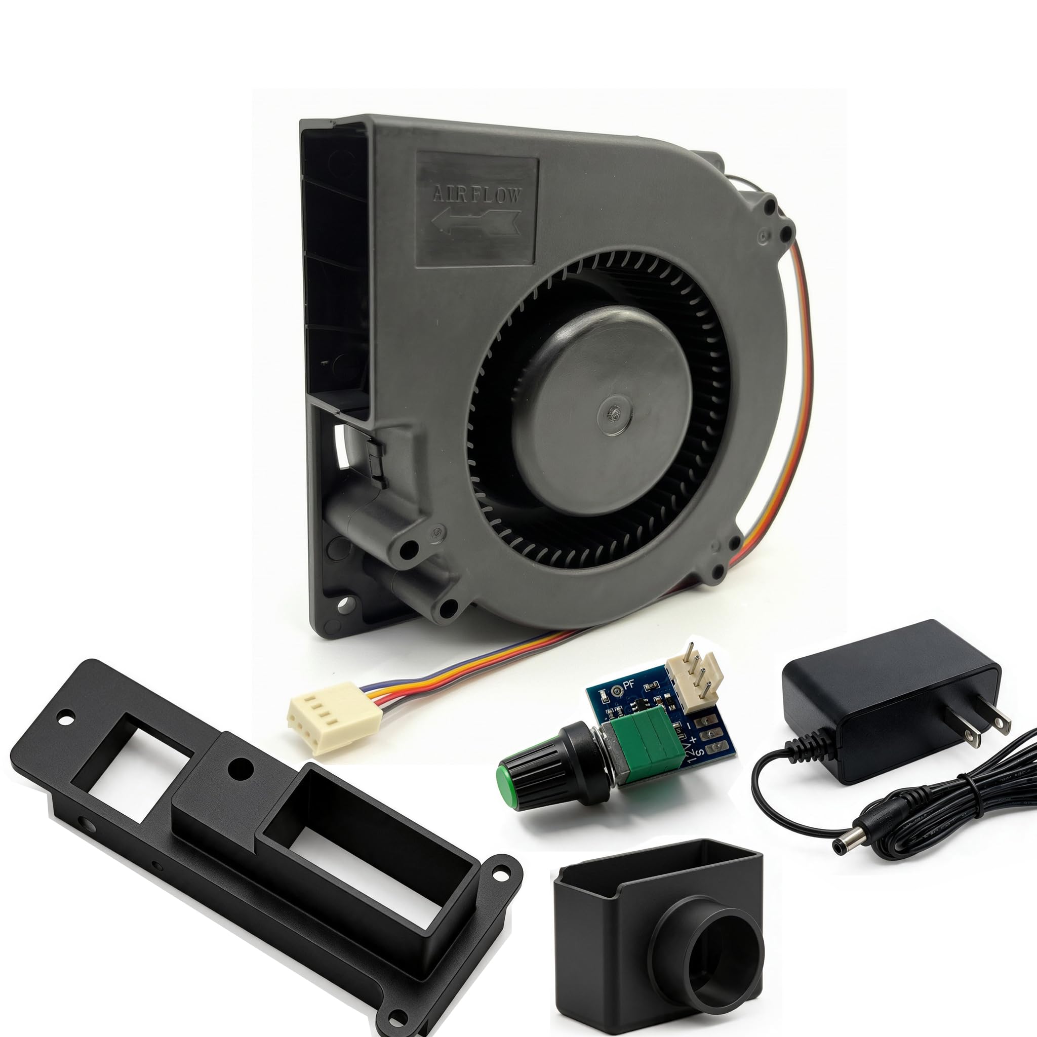 Ventilateur de refroidissement turbo 12032 CC 12 V avec contrôle de vitesse
