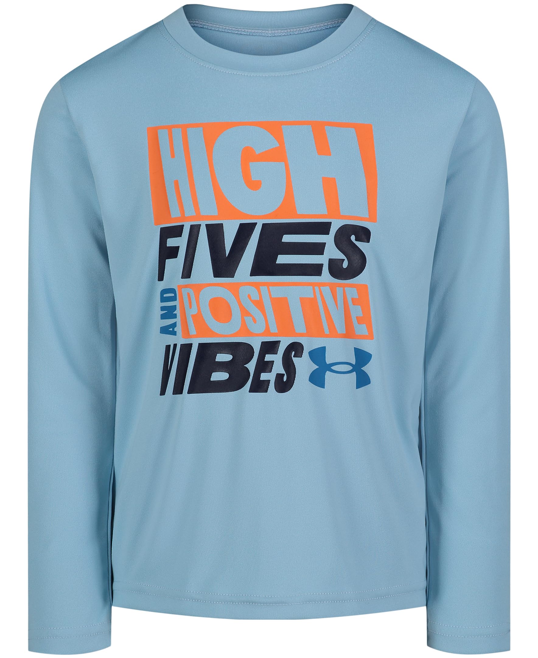 Under Armour Boys' Long Sleeve Logo Graphic T-Shirt, Lightweight &amp; Breathable, Relaxed Fit