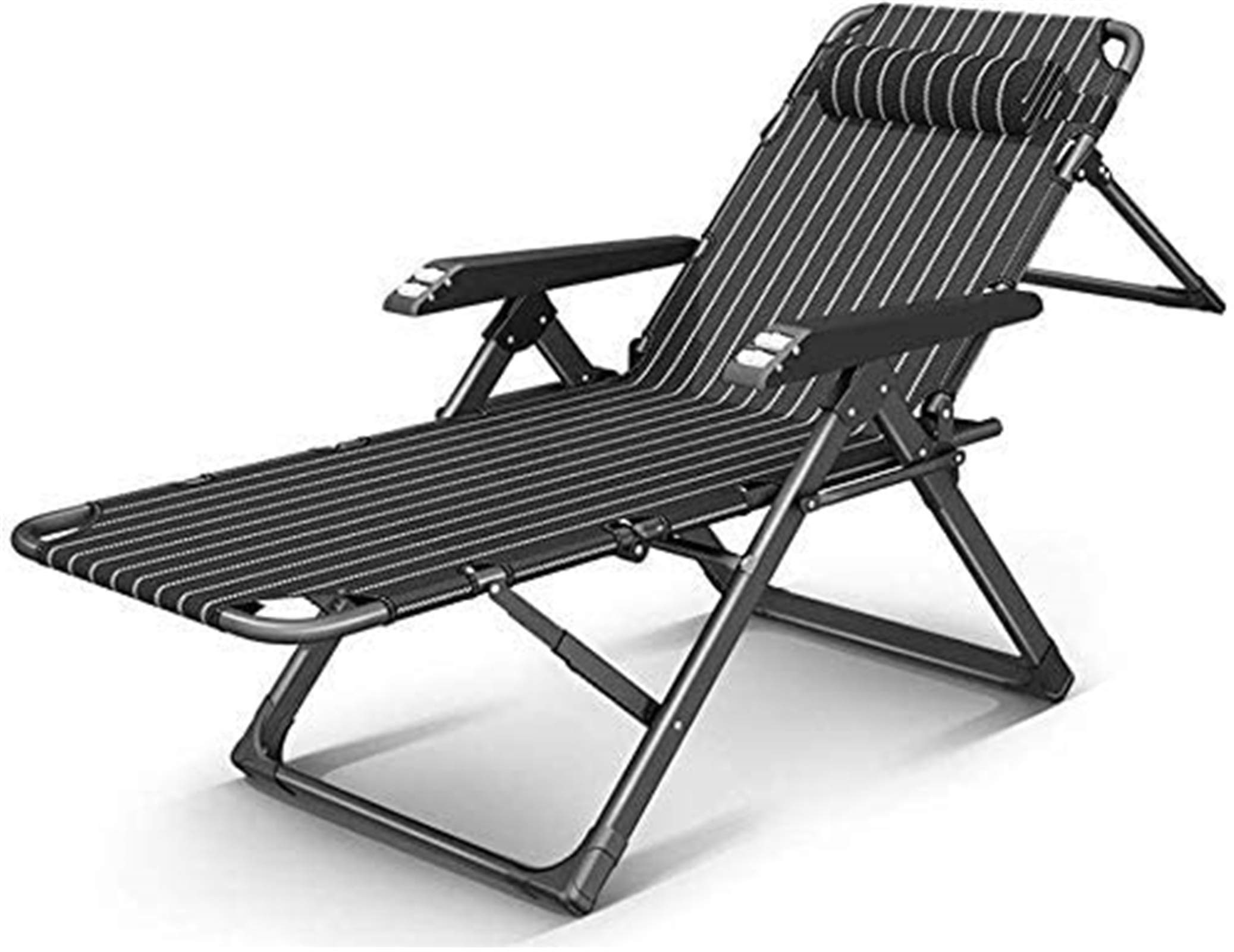 Chaises de camping inclinables pour soulager le dos sur la terrasse