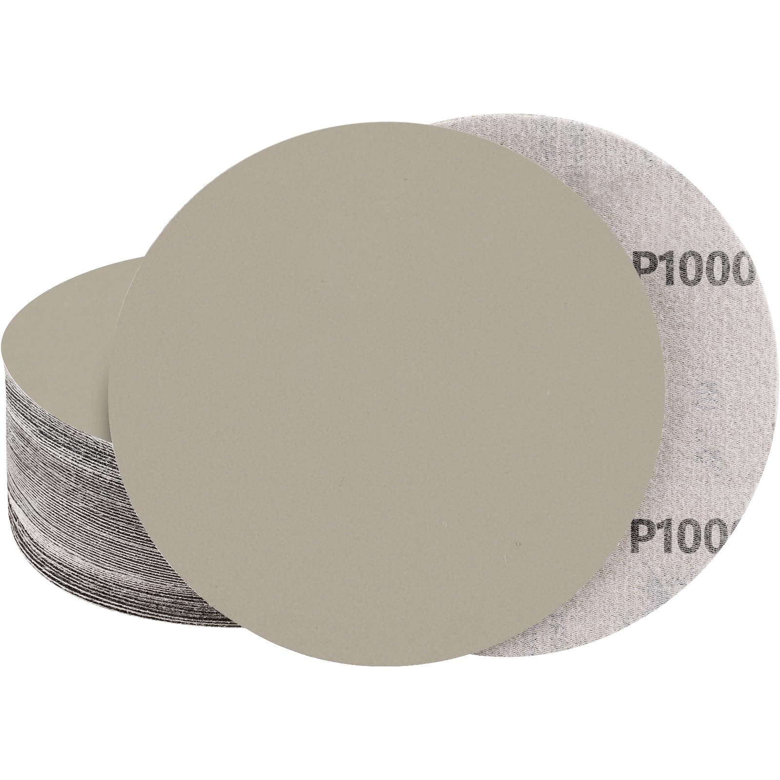 STEBRUAM 30Pcs 150mm Sanding Discs 10000 Grit for Dry and Wet Sanding Compatible with Random Orbital Sander