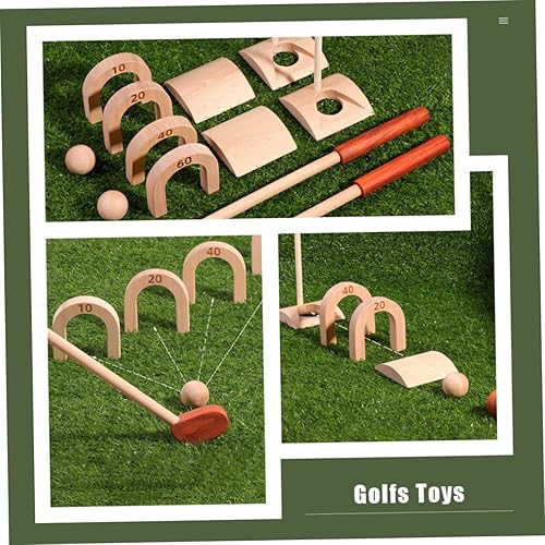 Miniatura 7 de BESPORTBLE 1 Set Golf Playset of Educational Golf for Indoor and Outdoor Fun Parent Interactive Sports Game Present for Boys and Years