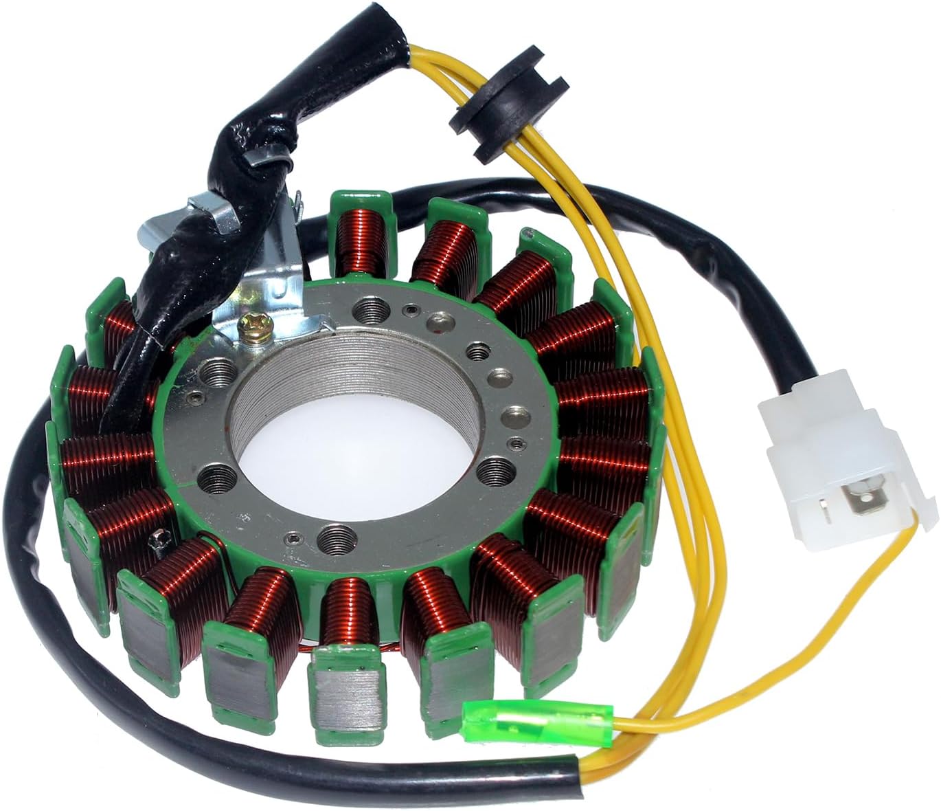 Minho CF250 18 Pole Stator Coil Compatible with CFmoto Motorcyle V3 V5 Scooteer Fashion, OEM Parts Number 0110-032000