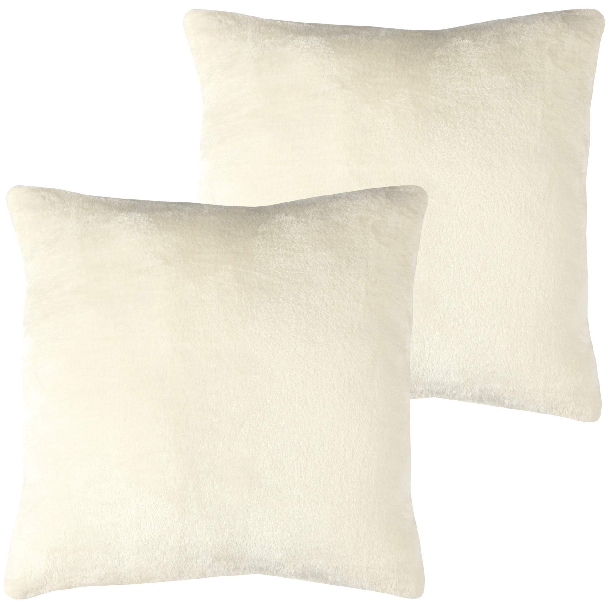 Bestlivings Dekokissen Celina Cashmere Touch 60x60 cm Champagner 2er-Pack