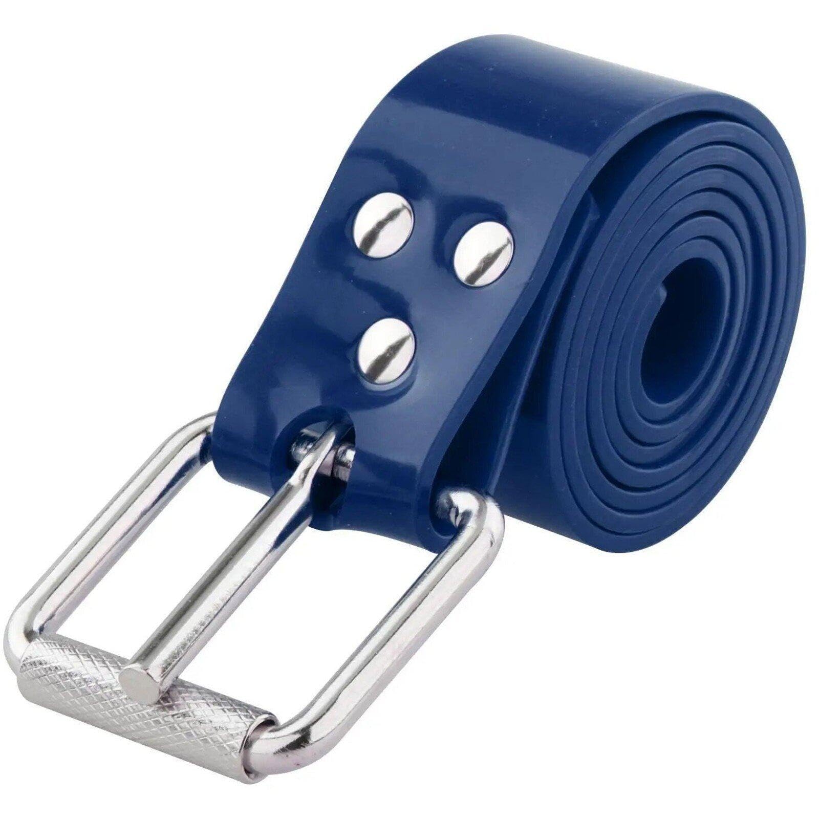 Ceinture de poids de plongée en silicone de 85cm découpable avec boucle