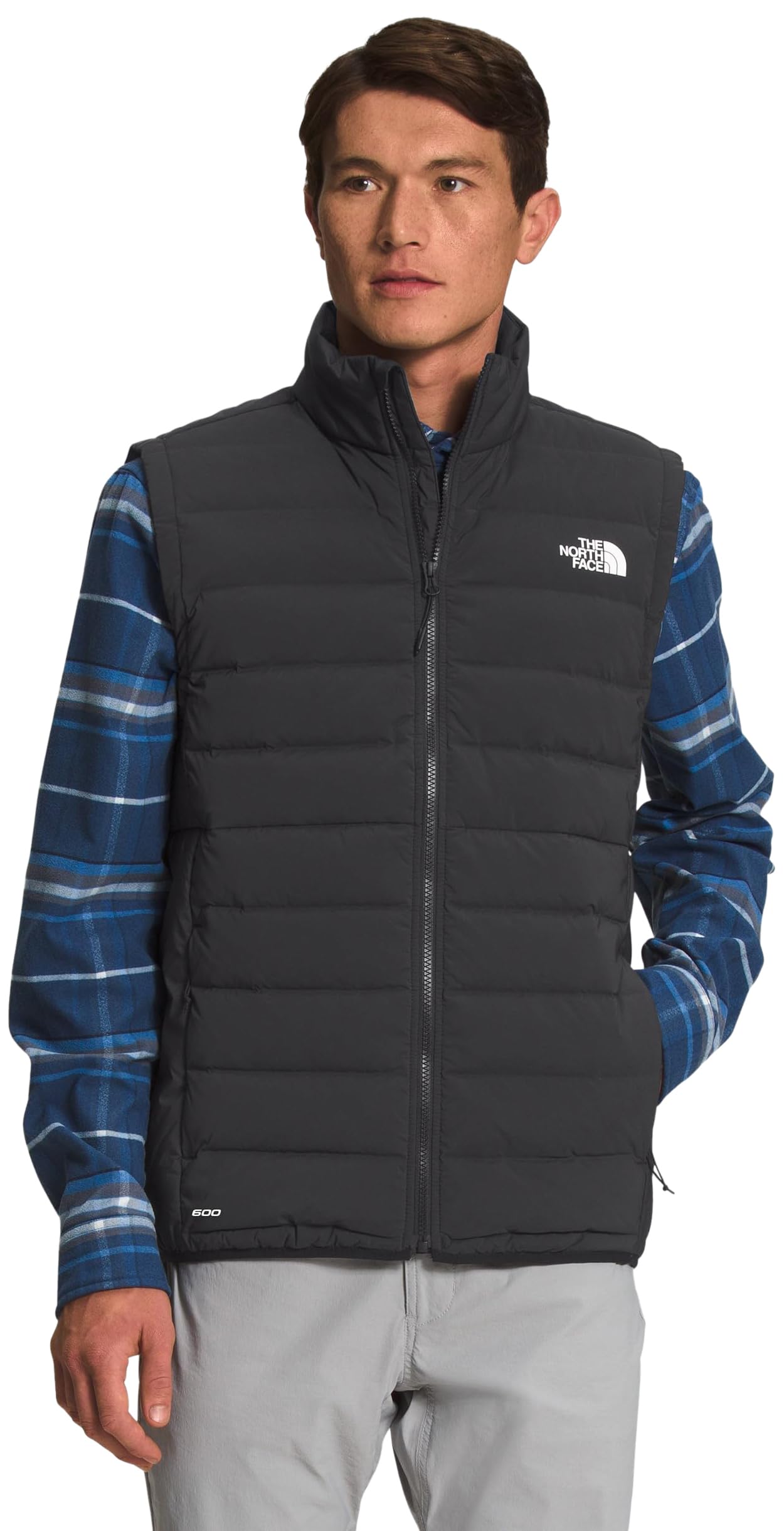 The North Face Men's Belleview Stretch Down Vest, Tnf Black/Npf, XXL