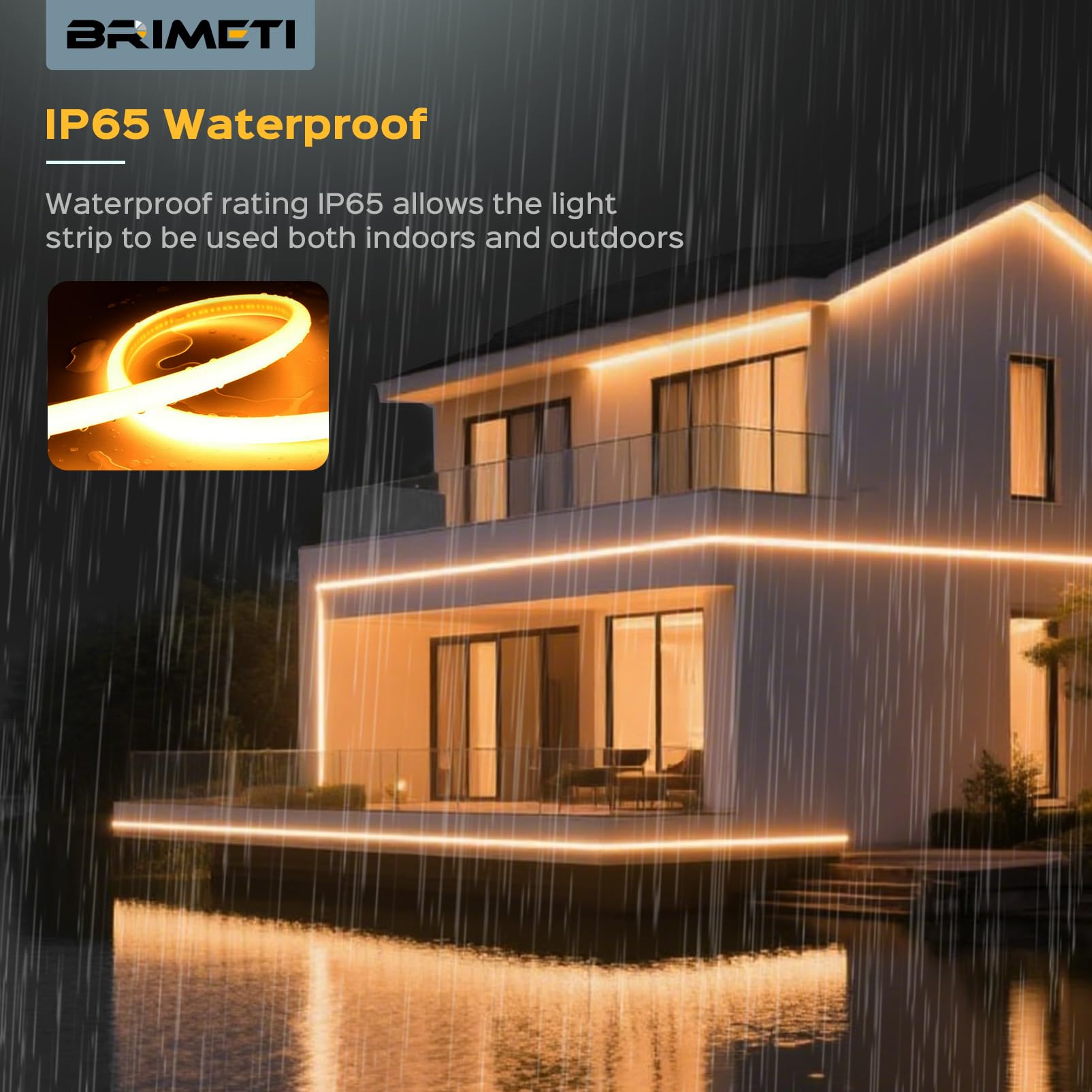 COB LED Strip - Warm Wit 3000K - 10 Meter in één rol(1x 10meter
