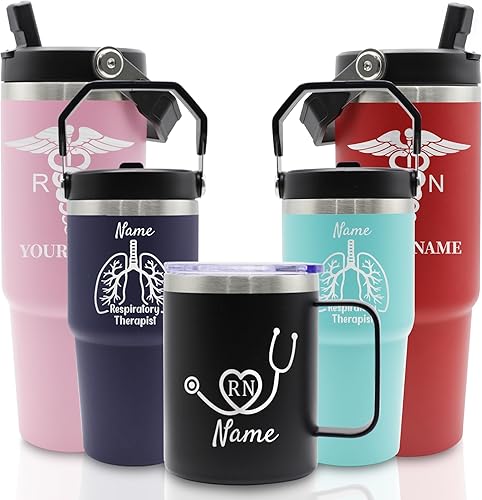 Miniatura 7 de Regalos para profesores para mujeres, los mejores regalos para profesores, vaso grabado personalizado para profesores de 122030 onzas, regalos de