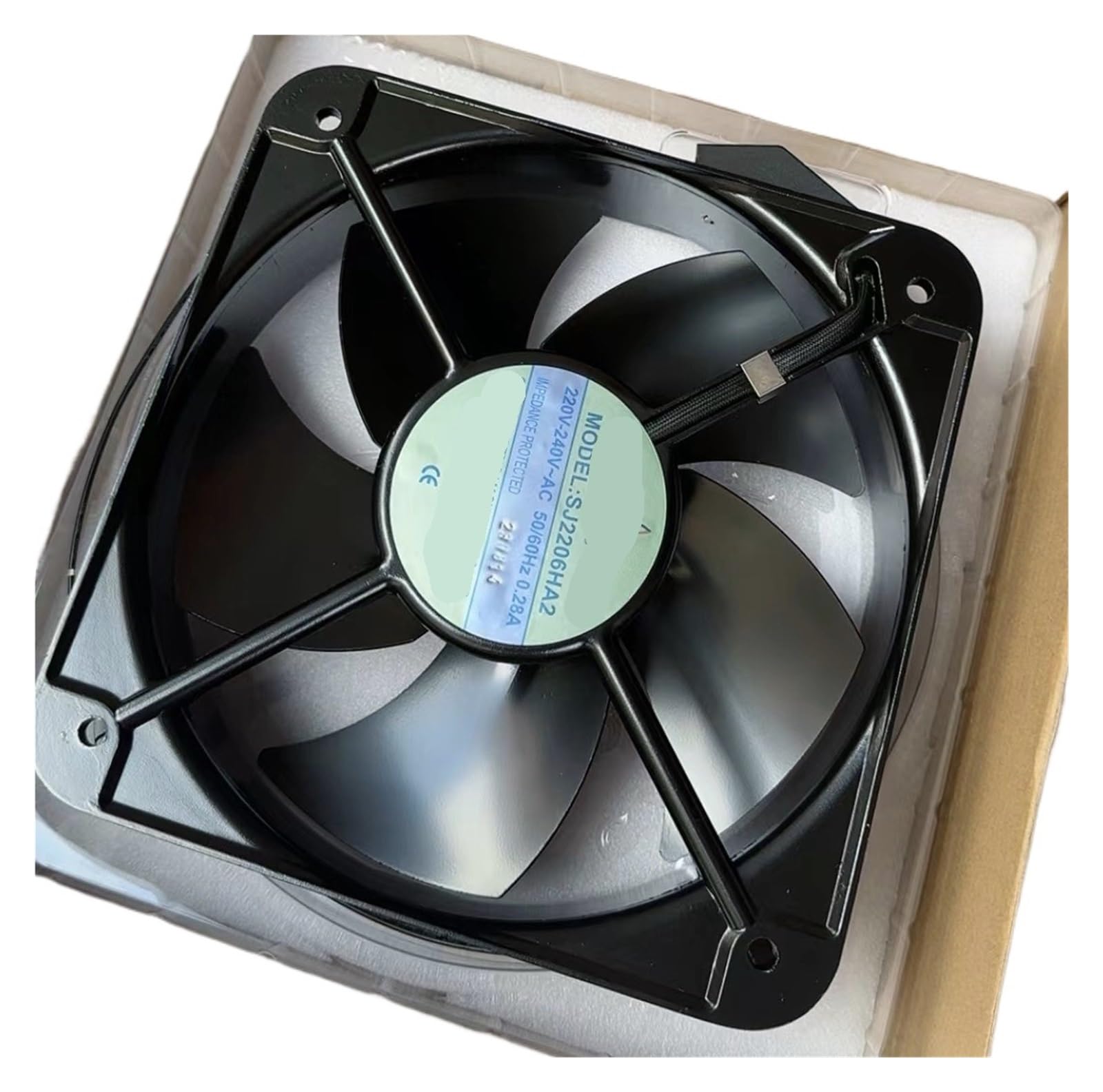 Lzikkgki One Color Sj2206ha2 Ac 220-240V 0.28A 200X200x60mm Cooling Fan