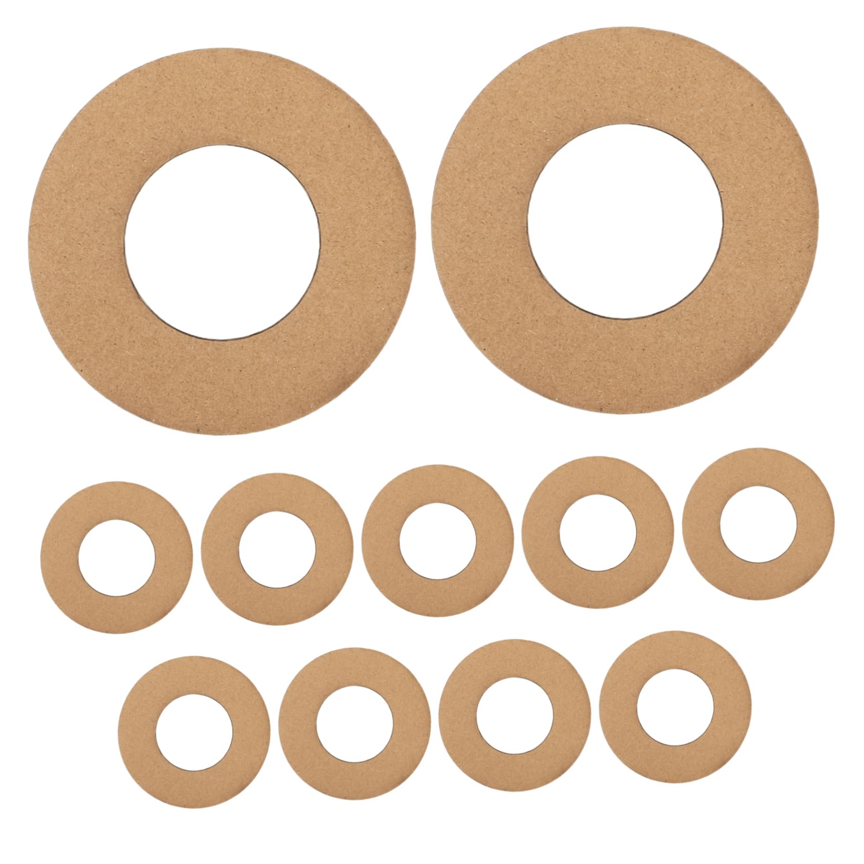 Cadre de couronne papier anneaux ronds pour décoration DIY LIFKOME