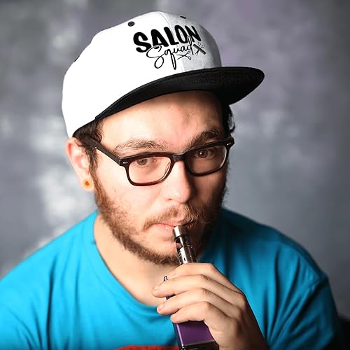 Miniatura 5 de KEHUASW Salon Squads hat Funny Trucker hat White Hats for Men Baseball Cap Gifts for Boyfriends Hiking Caps