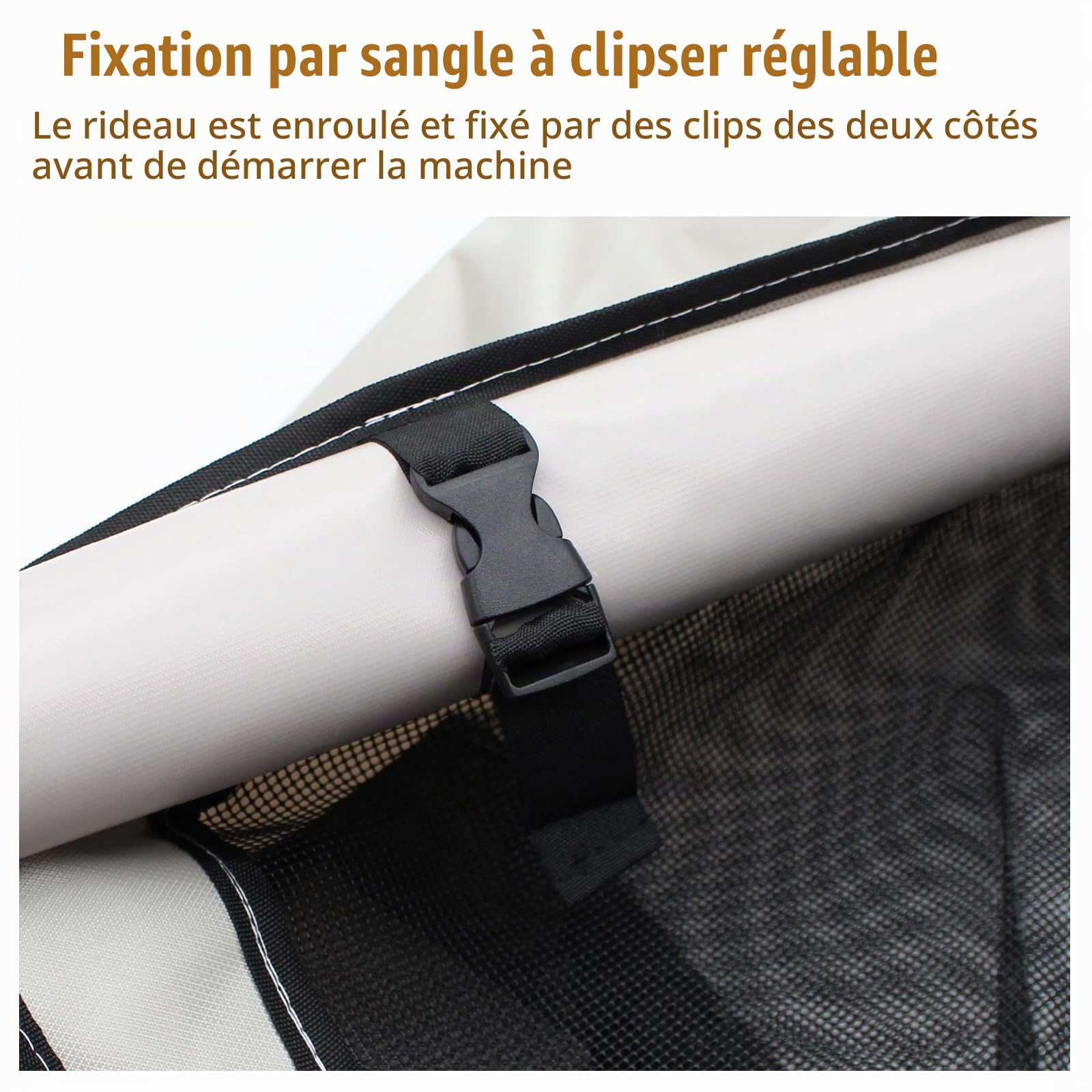 Housse de Climatisation Extérieure 80x30x55cm, Bâche pour Climatiseur avec Boucle, Tissu Oxford Imperméable, Résistante aux Intempéries, Anti-Poussière, Protection UV et Neige