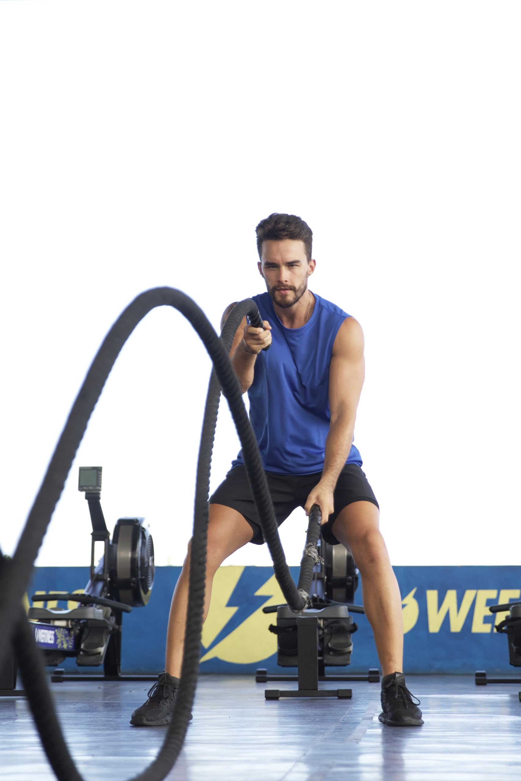 Cimic 3 Piezas Camiseta Tirantes Hombre Secado Rápido Respirable con Rayas Reflectantes para Running Gimnasio