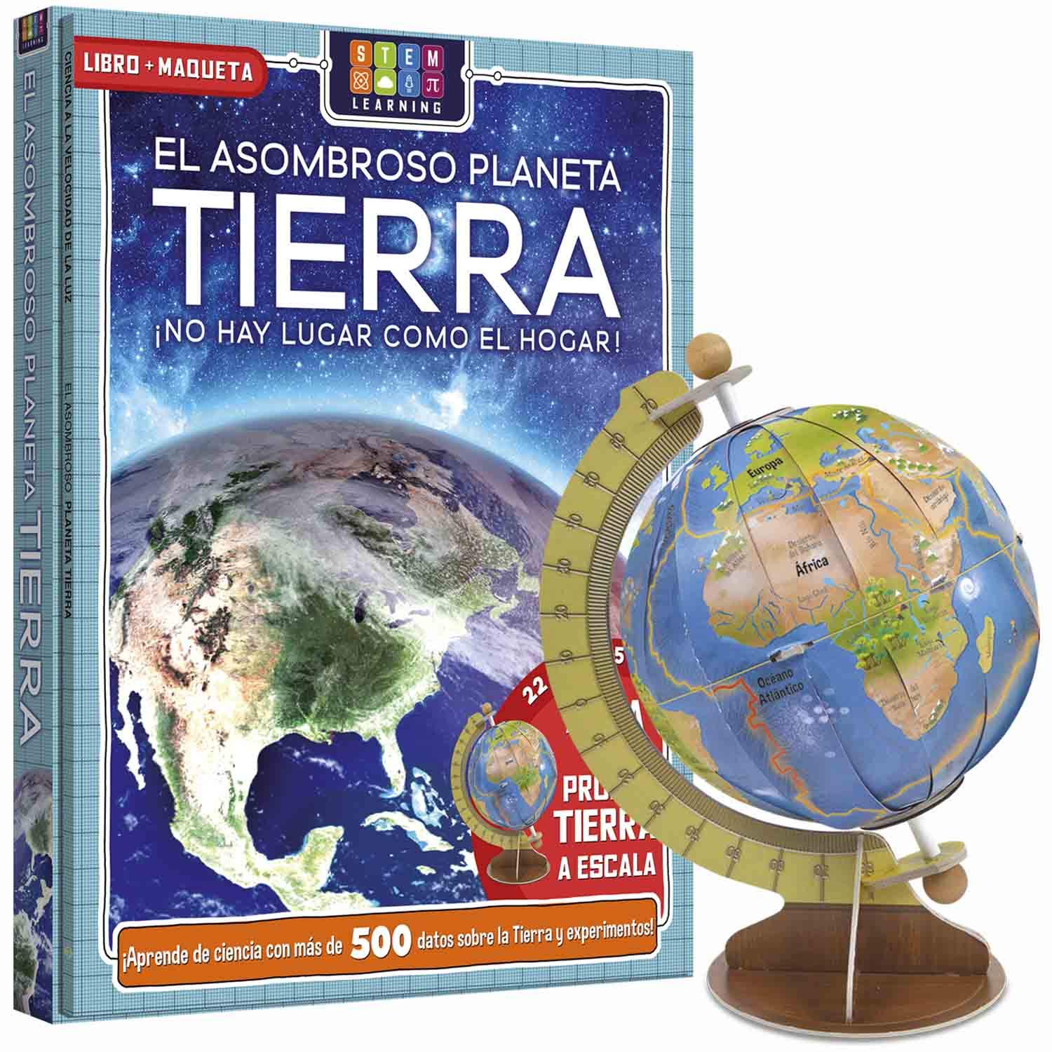 asombroso planeta tierra, el (libro + maqueta)