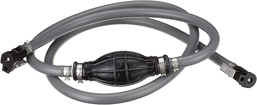 attwood 93806YLP7 Kit de línea de combustible para motores Yamaha, 6 pies de largo, 38 pulgadas de diámetro, con accesorios de manguera, color negro