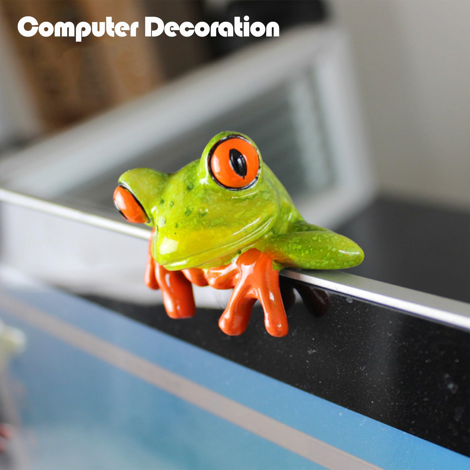 Motaney Frog Car Accessory, Rear View Mirror & Dashboard Ornament