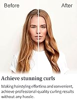 Vista 3 de Varitas rizadoras automáticas con 2 rizadores para secador de pelo supersónico Dyson Airwrap, herramienta de hierro para peinar cabello largo