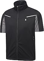 Vista 1 de Little Donkey Andy Chalecos ligeros Softshell para hombre, chaquetas de manga corta para golf, senderismo, correr