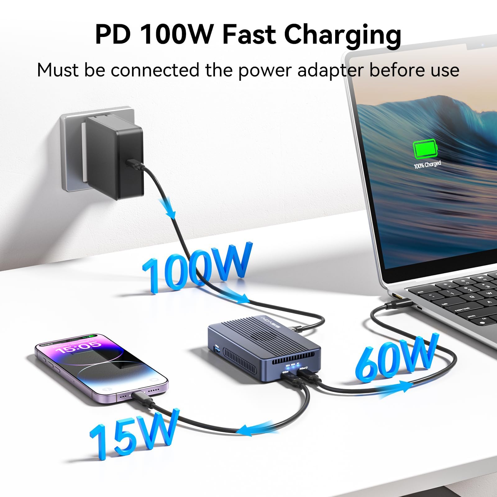 Amazon.co.jp: ACASIS 40Gbps M.2 NVMe SSDエンクロージャ 冷却ファン
