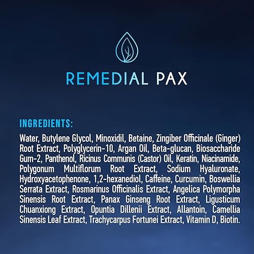 Miniatura 9 de Suero para el crecimiento del cabello, 5% de minidil y biotina para hombres y mujeres, detén la pérdida y el adelgazamiento del cabello, aerosol