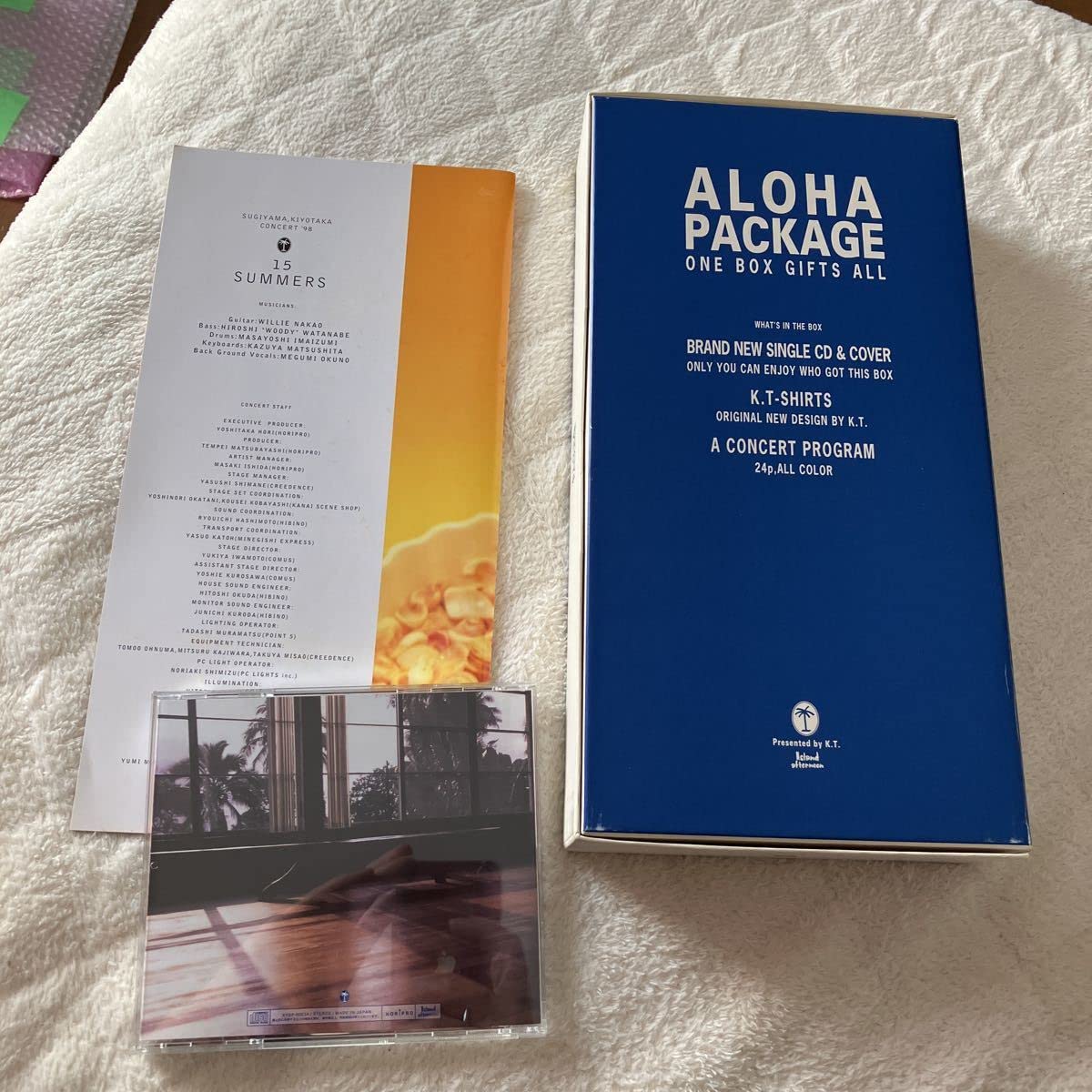 杉山清貴15周年記念【ALOHA PACKAGE】 Amazon.co.jp: 限定1000セット杉山清貴 ALOHA PACKAGE 15