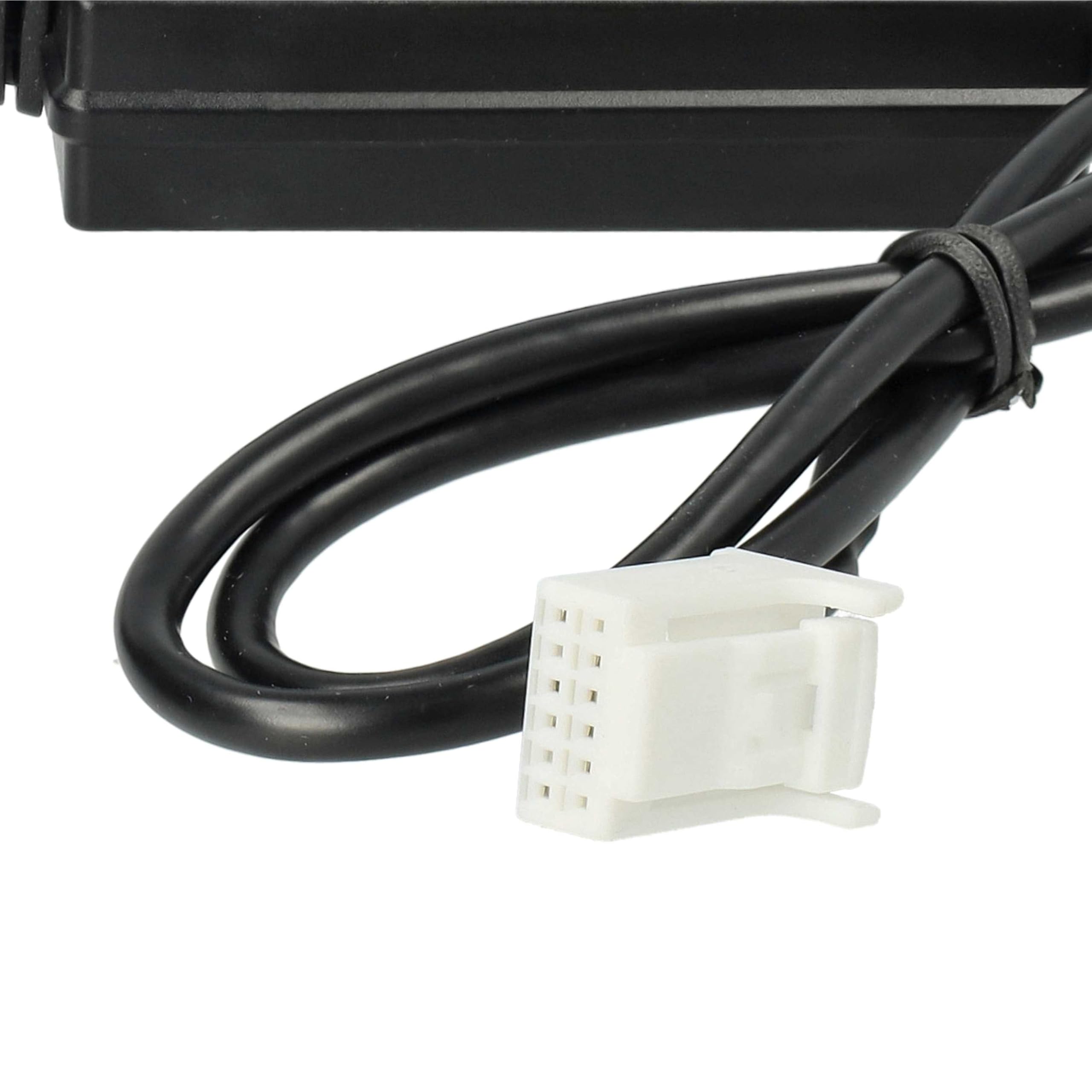 vhbw cavo adattatore audio AUX USB per autoradio (145 cm) compatibile con Toyota Venza 2009-2010, Yaris 2006-2010 - USB