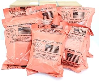 6 Meal HUMANITARIAN DAILY RATION MRE - RANDOM MENU - 2023