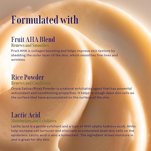 Miniatura 4 de Three Ships Superfruit Mascarilla Exfoliante con Lactic + Multifruit 8% AHA - Ilumina y elimina las células muertas de la piel, calma e hidrata la