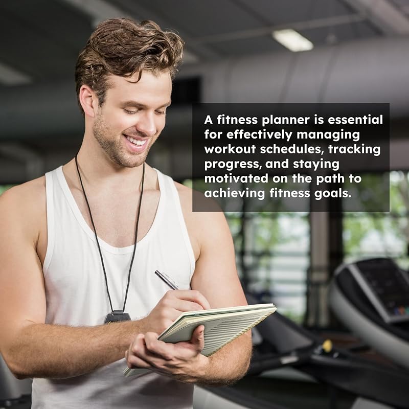 Taja Fitness Workout Journal & Log Book for Women & Men, Fitness Planner image 7