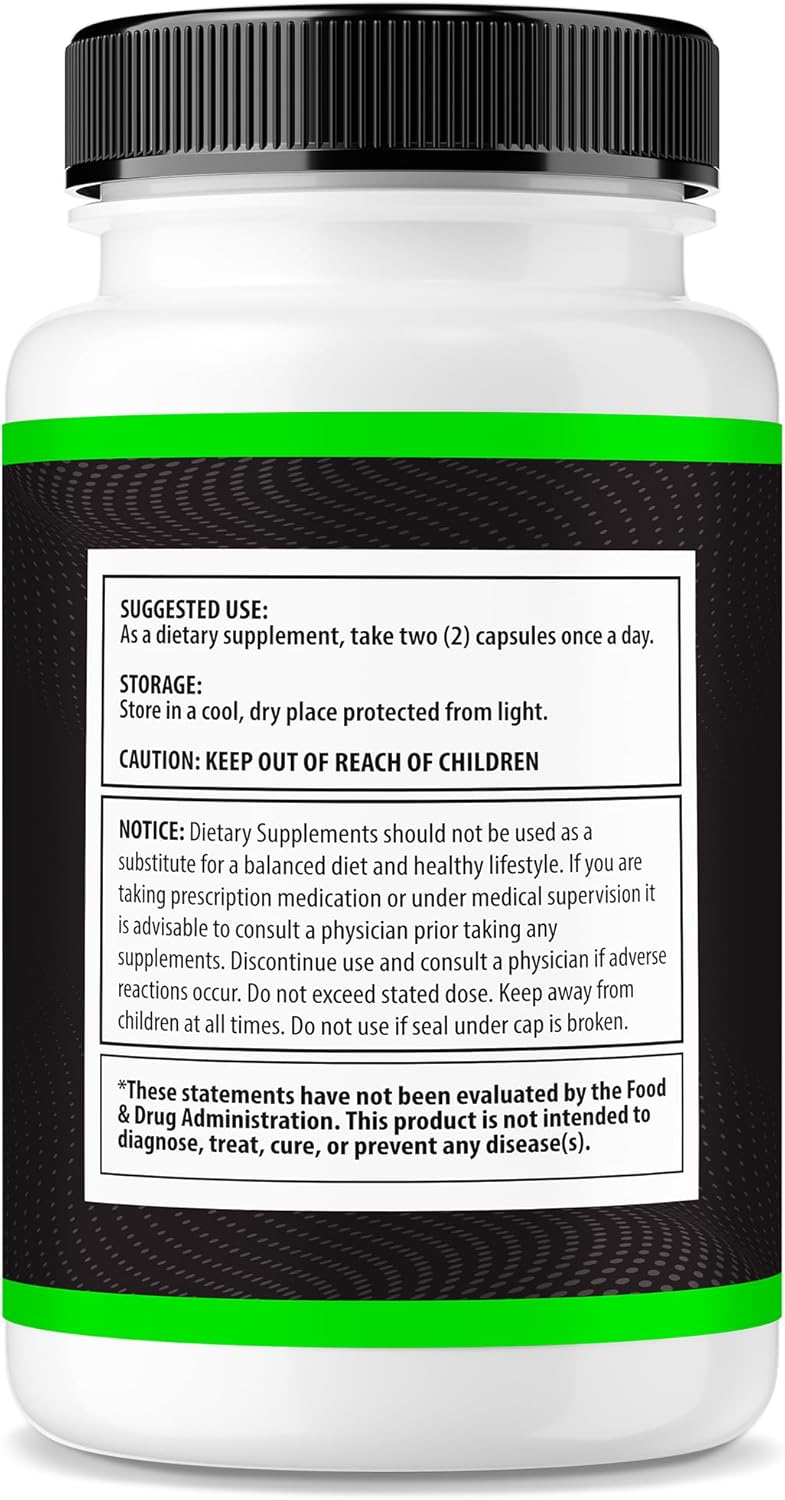 (2 Pack) Lift Detox Black – Premium LiftDetox Formula with Natural Ingredients to Help You Stay Energized, Fit, and Align with Your Body Goals, Just Take 2 Easy-to-Take Pills a Day (120 Capsules)