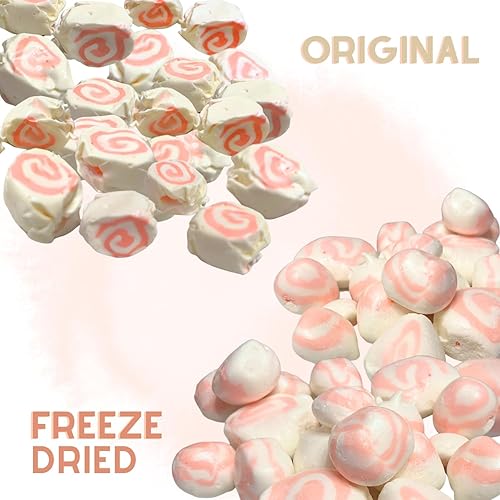 Miniatura 2 de Caramelo de agua salada liofilizada 2 oz  Cortado a trozos de tamaño mordido  Se envía en caja  Deliciosamente crujiente, sabor intenso, aperitivo