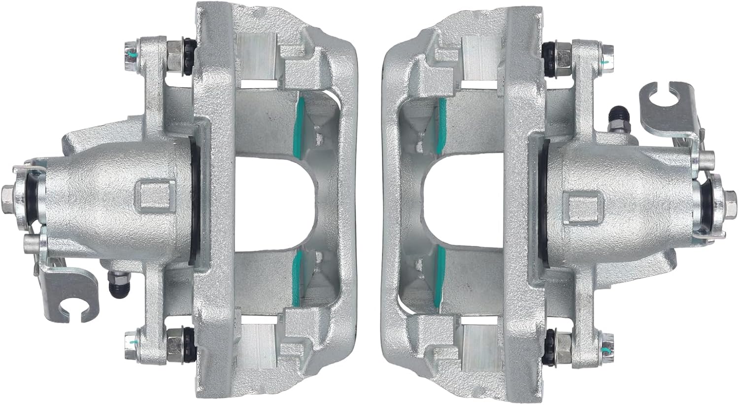 PAROD 18B5299 18B5298 Rear Disc Brake Caliper with Bracket Fit for 2011-2014 Ford Edge, 2011-2015 Lincoln MKX