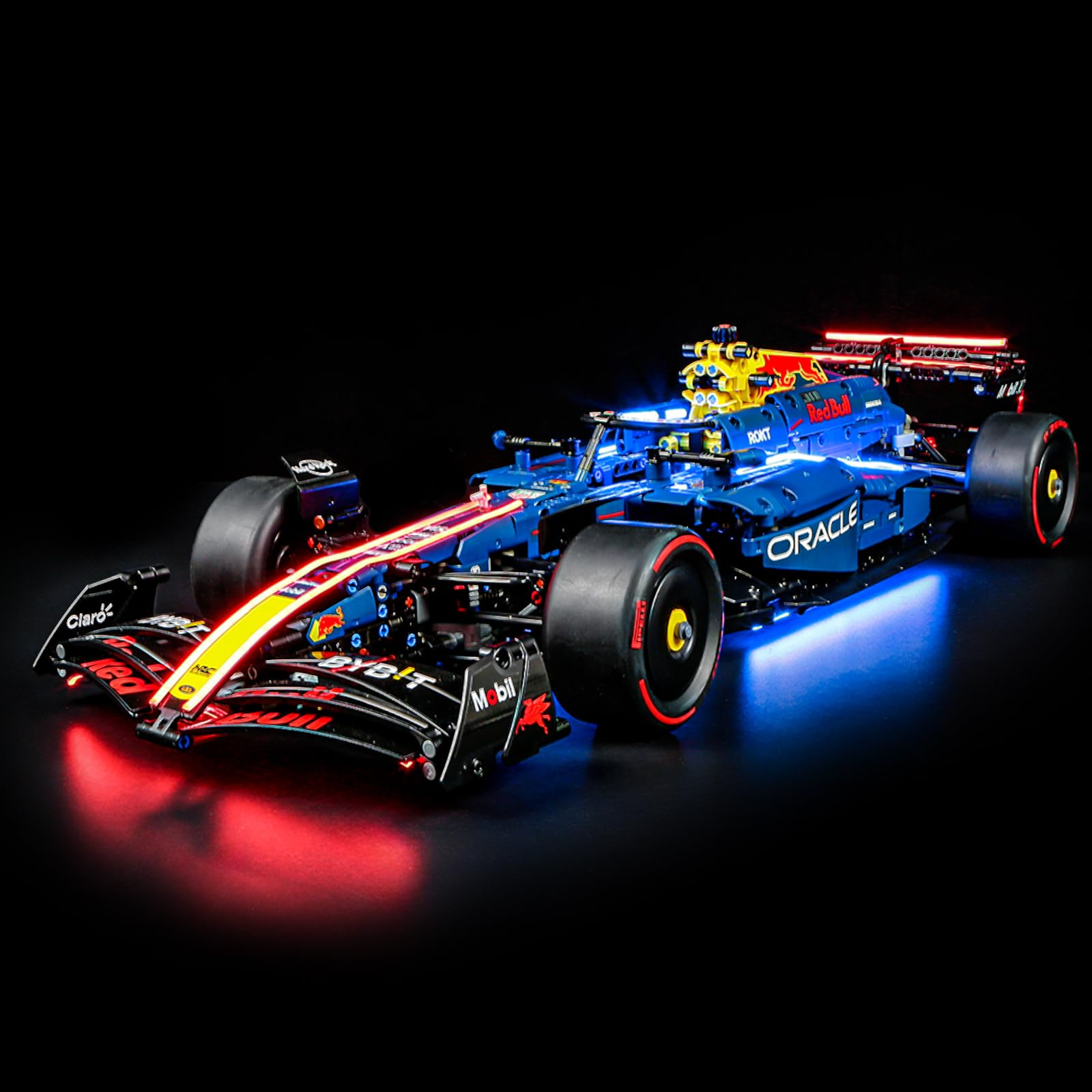LIGHTAILING Set di Luci per Lego-42206 Monoposto-F1 Oracle-Red-Bull-Racing RB20 Modello - Kit d'Éclairage LED Compatible avec les Modèles de Blocs de Construction Lego - Modèle Non Inclus