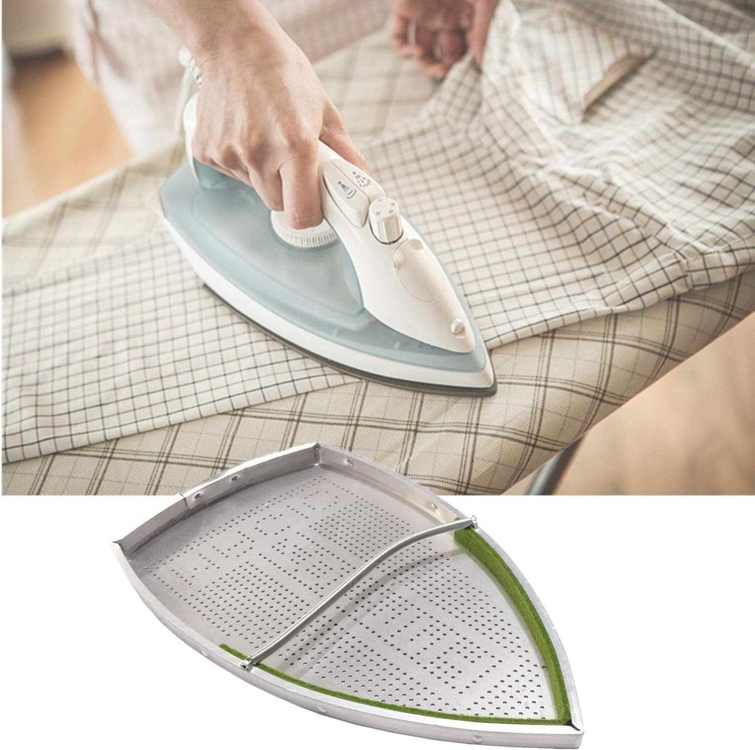 Aluminum Cover Iron Shoe for Electric Iron - Prevents Scorching, Sticking, Effectively Prevent Burnt Clothes.