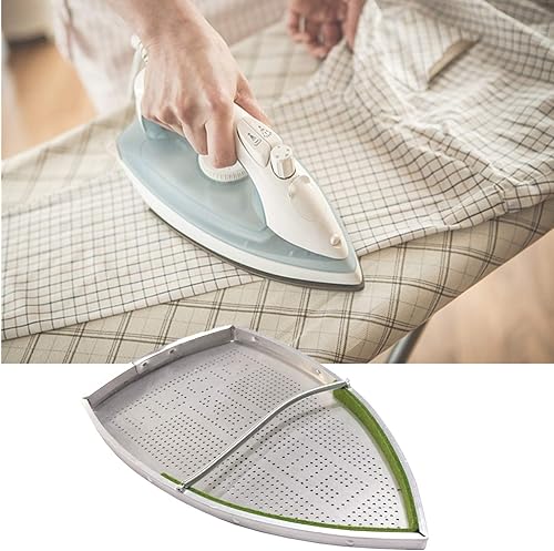 Miniatura 5 de YEQIN Zapata de hierro con cubierta de aluminio para hierro eléctrico: evita que se queme, se pegue y evita eficazmente la ropa quemada.