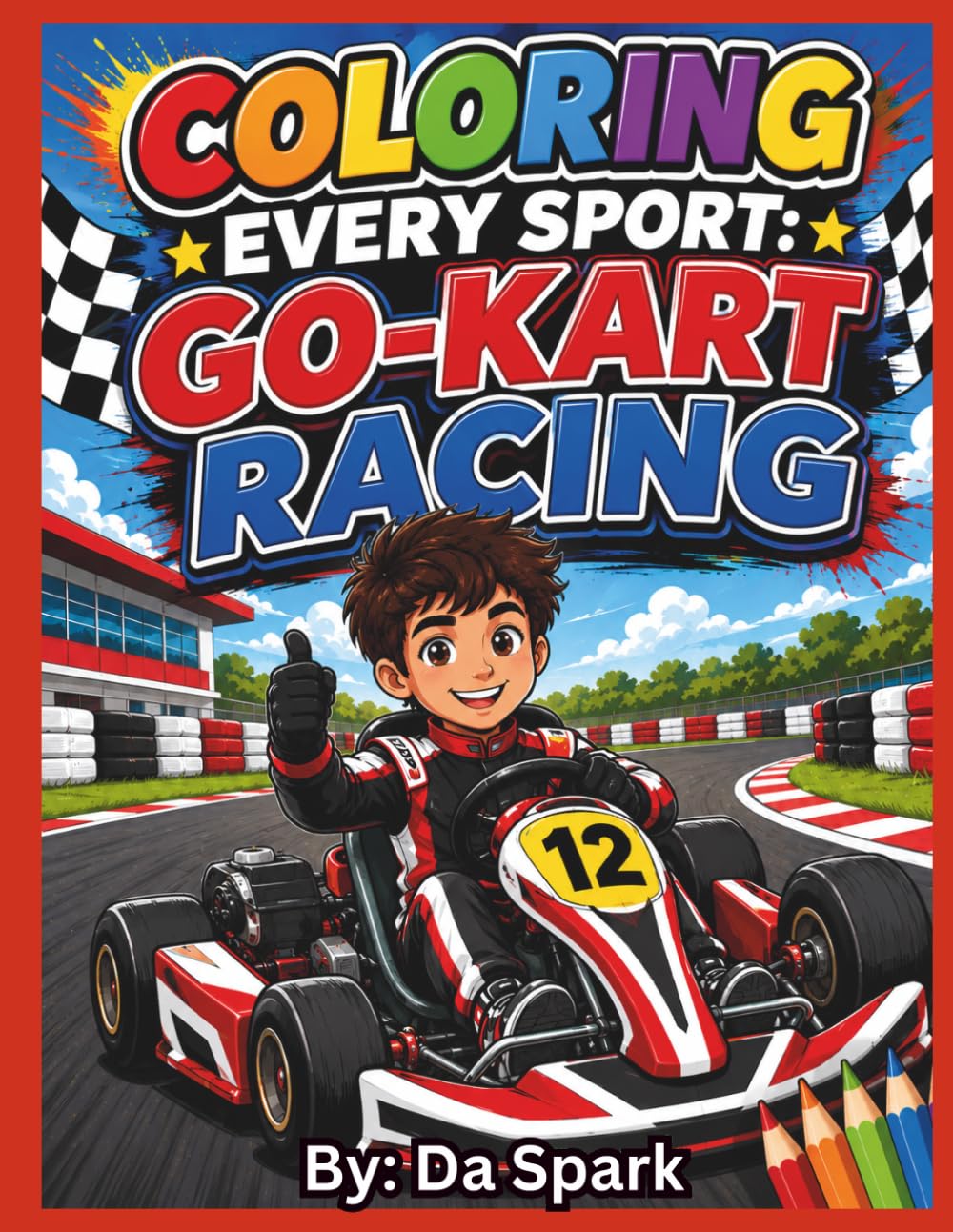 Coloring Every Sport: Go-Kart Racing
