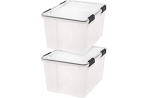 IRIS USA Weathertight Weatherproof Storage Bin