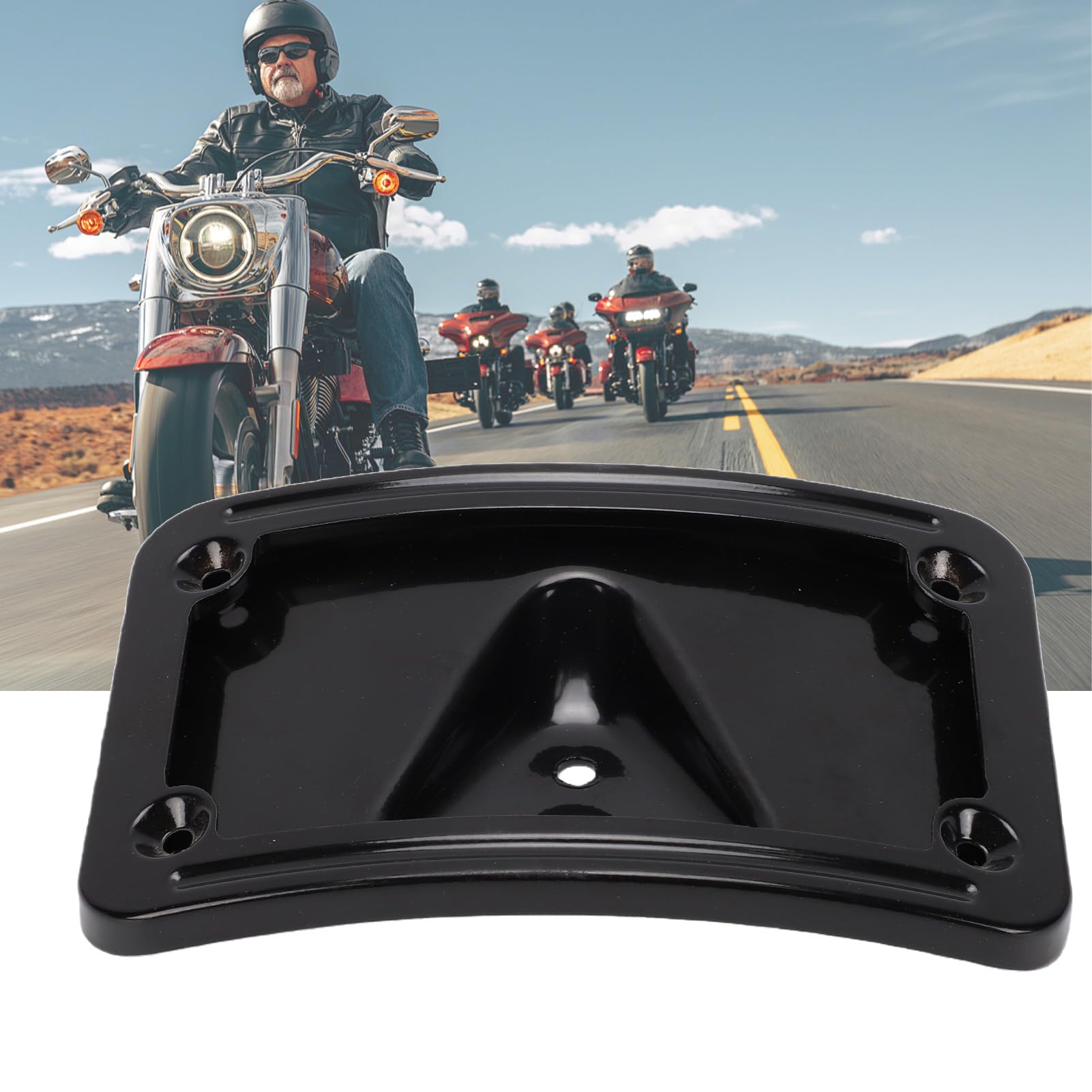 Luocute Supporto Moto Curvo con Telaio
