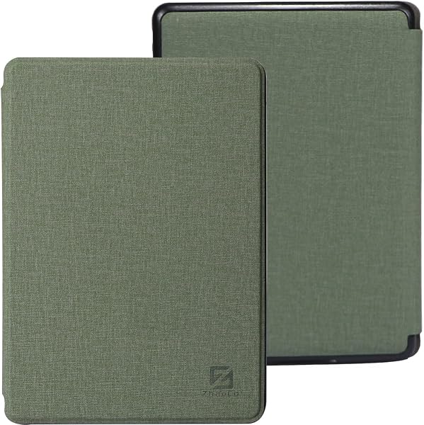 ZhaoCo Funda para Kindle Paperwhite de 6,8 Pulgadas 11.ª Generación 2021 y Kindle Paperwhite Signature Edition E-Reader con Auto-Sueño/Estela - Verde Azulado - 1