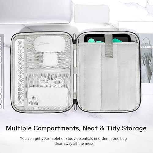 Miniatura 4 de Dadanism Funda acolchada para tablet de 8-9 pulgadas para iPad mini 7ª/6ª 8.3 pulgadas 2024/2021, iPad mini 5/4/3/2/1 7.9 pulgadas, Galaxy Tab A9