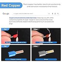 Vista 96 de Nilight 540 conectores de alambre termorretráctiles, impermeables, kit de terminales eléctricos marinos automotrices, anillo, horquilla, espada