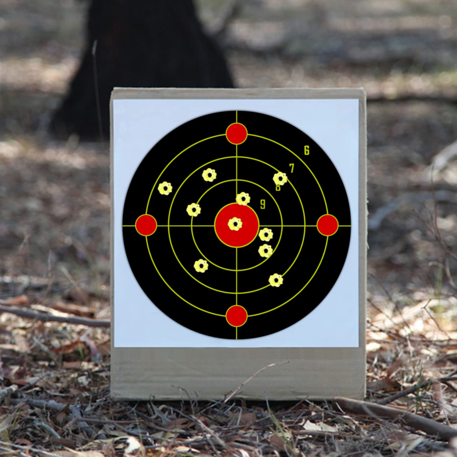 Buy 12 Inch & 7 Inch Self Adhesive Shooting Targets, Stick Splatter