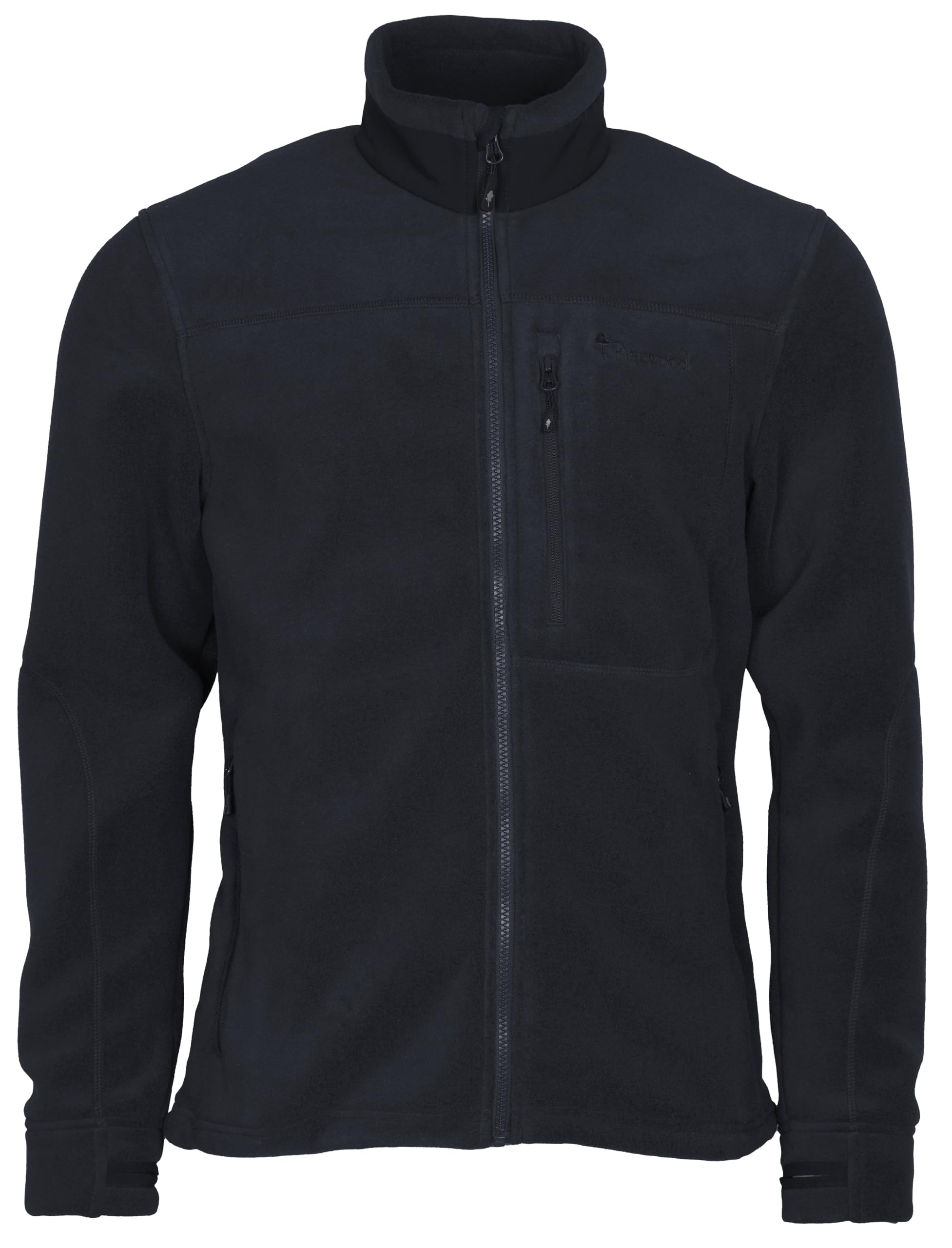 Pinewood Giacca Pile Uomo con Zip, Realizzata al 100% con Materiali Riciclati, Perfetta per Trekking e Caccia