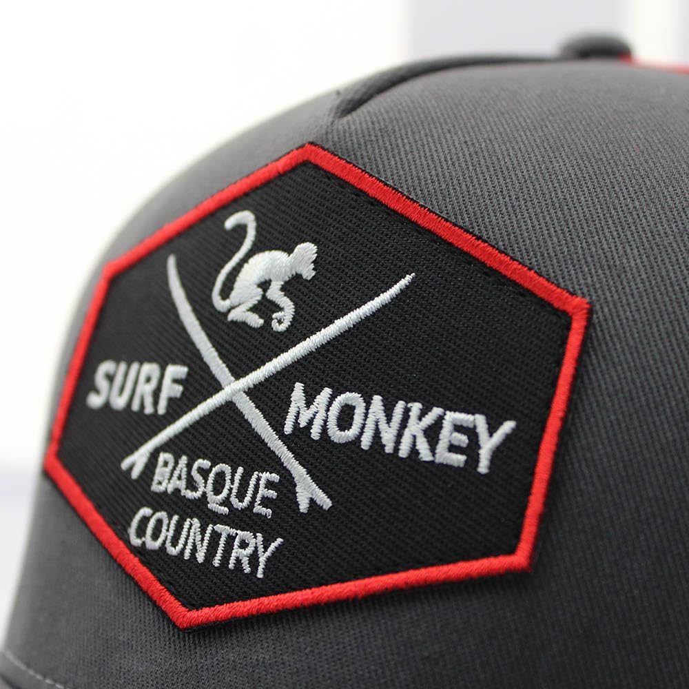 Surf Monkey | Regulowana czapka z daszkiem Origins Trucker - Bawełna organiczna - Jeden rozmiar