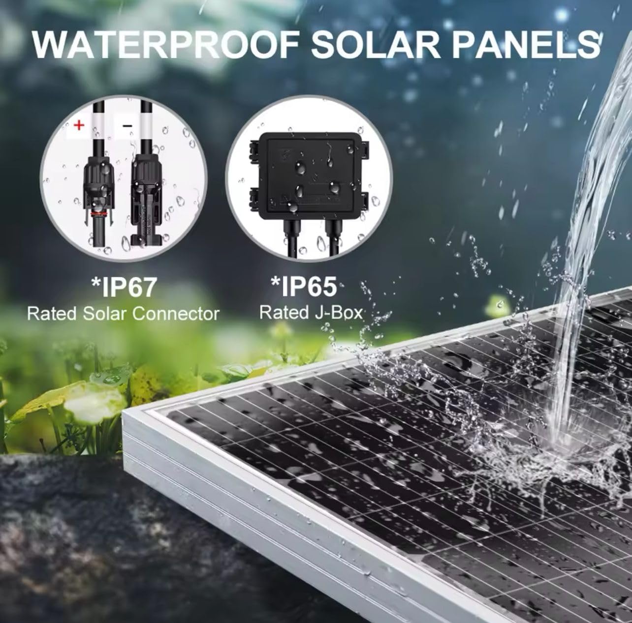 Kit Solare Off-Grid 820W, 2 Pannelli 410W 36V, Inverter Ibrido 12V 1.5kW con MPPT 80A, Batteria LiFePO4 12V 200Ah