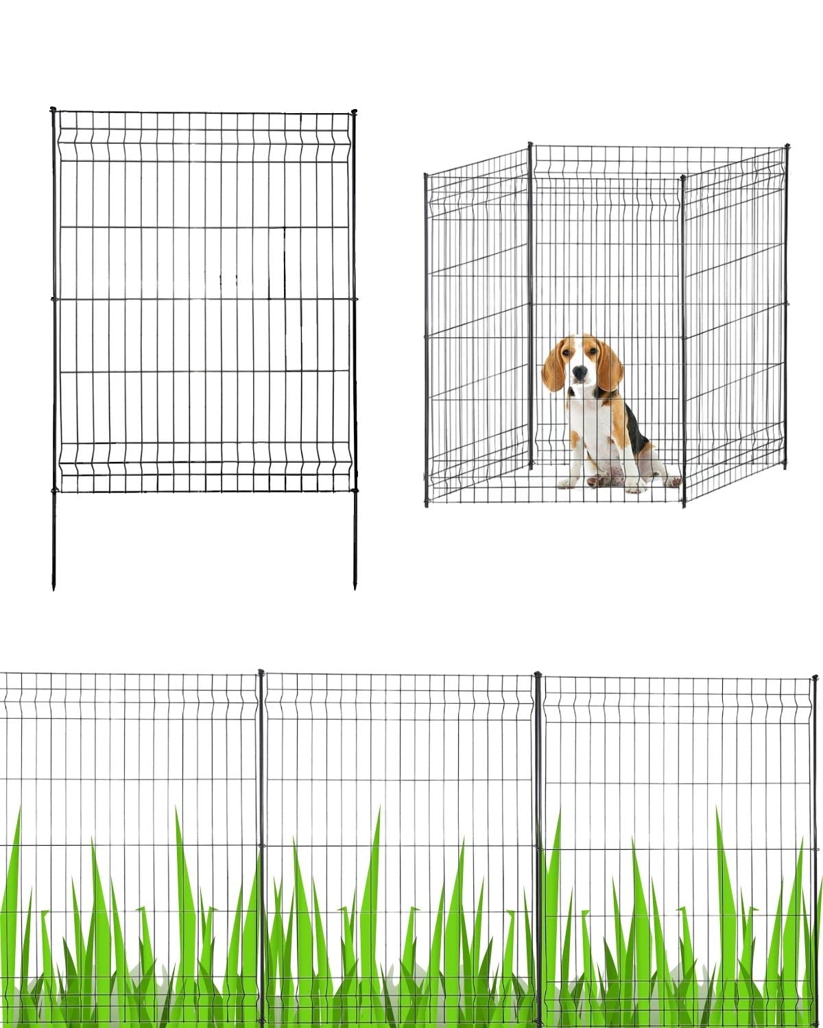 Buy Hopesun Decorative Garden Fence Fast Installation MultiPurpose