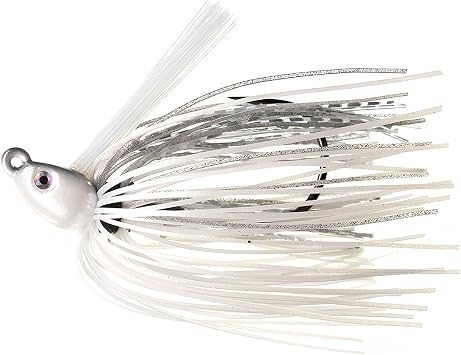 Dirty Jigs SJPGS-12 Swim Jig, Pearl Ghost Shiner, 1/2oz