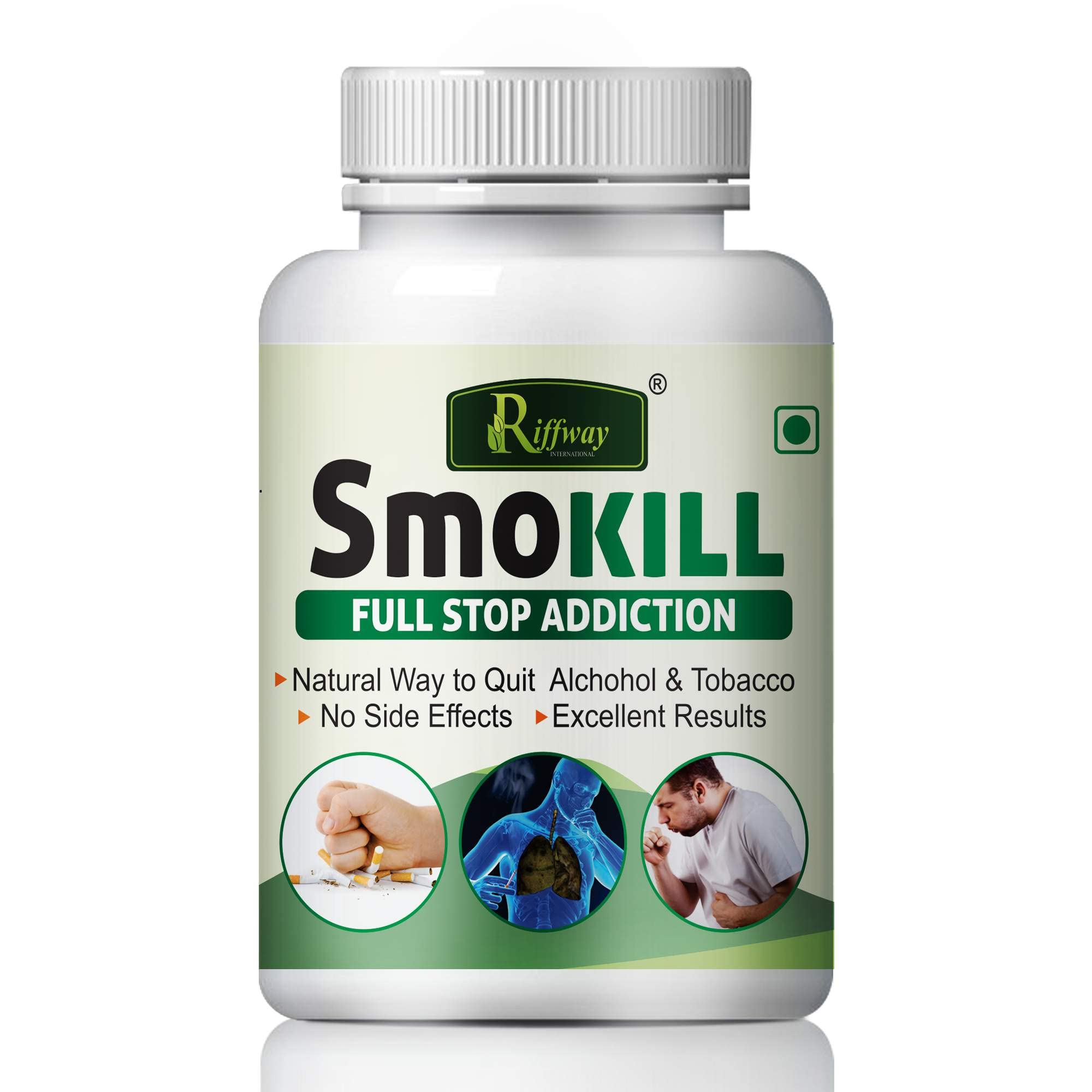 fasczo Smokill Herbal Solution For Healthy Lungs Protects From Smoke & Pollution.natural and safe