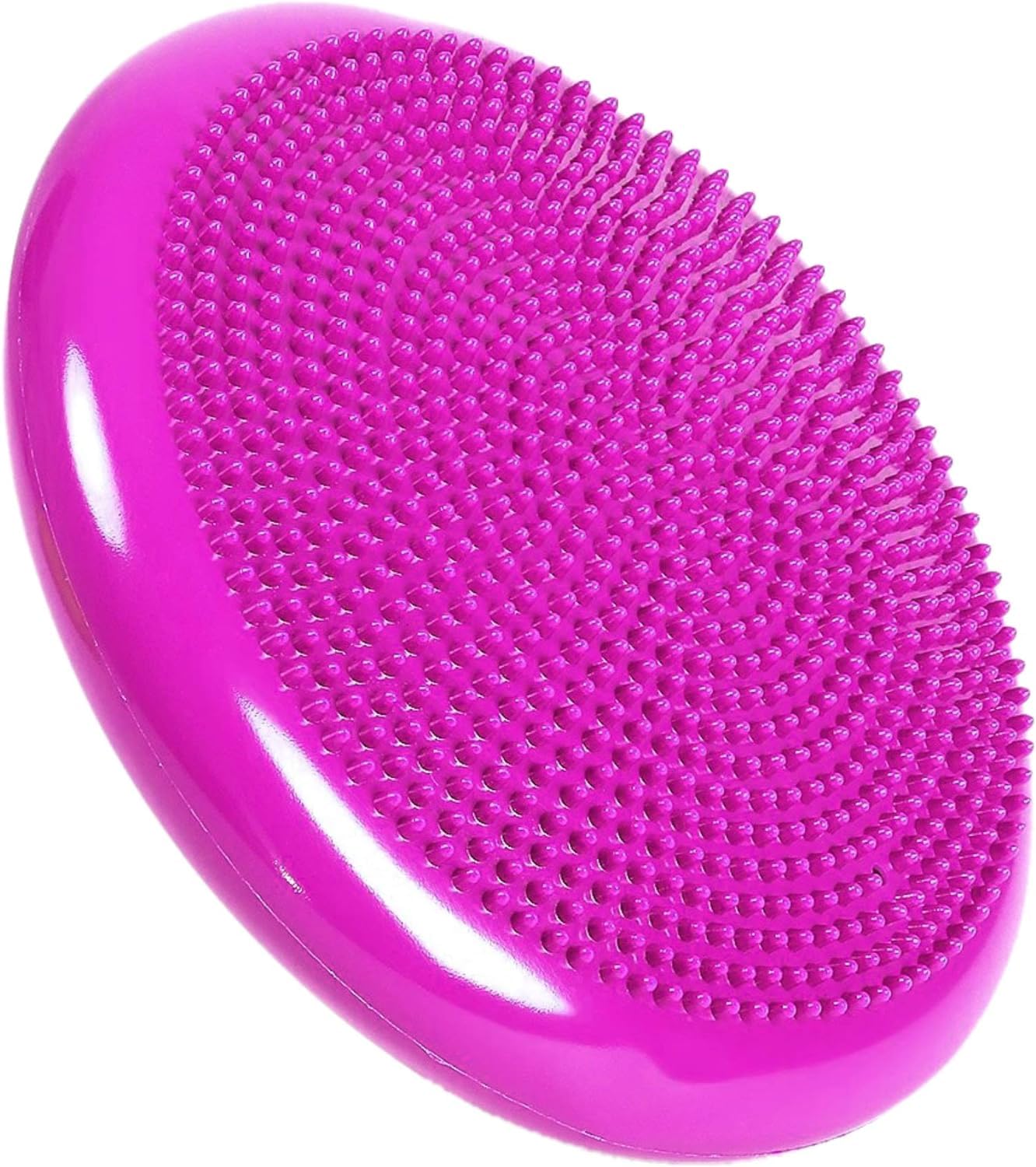 Wobble Plate Air Stability Wobble Cushion Inflatable Balance Cushion Board with Improved Hand Pump for Core Training Agility