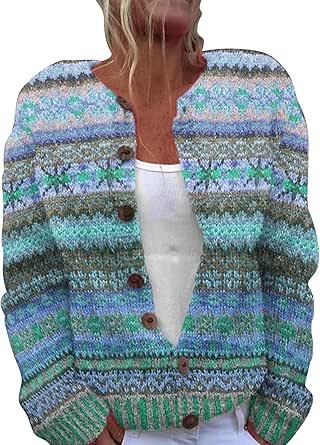 Cocila Cardigan Tricoté Confortable Et DéContracté En Polaire