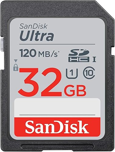 Miniatura 2 de SanDisk Tarjeta de memoria Ultra SDHC UHS-I de 32 GB para fotografía de alta velocidad y video Full HD, solución de almacenamiento confiable,
